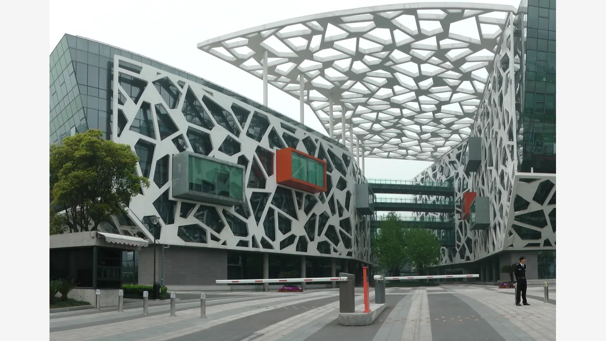 Alibaba Group's headquarters in Hangzhou, where the Qwen team develops the company's omni-modal AI models