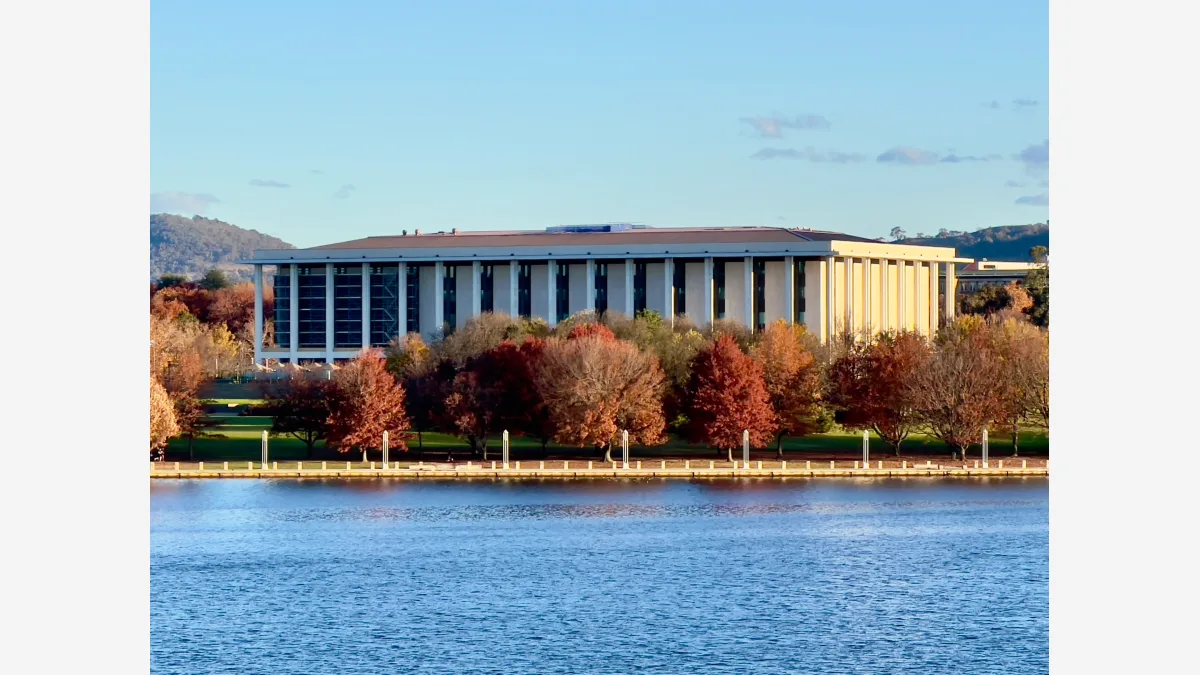 Parliament House in Canberra, where a Senate inquiry has asked OpenAI's Sam Altman and Anthropic's Dario Amodei to appear on Thursday.