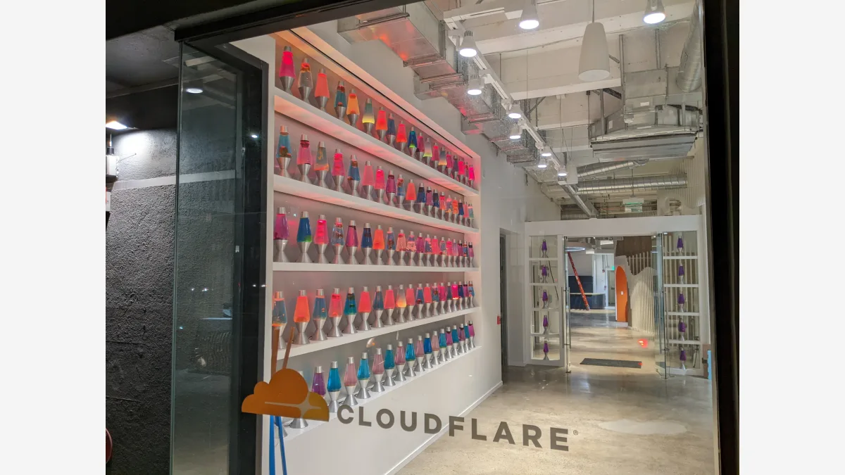 Cloudflare's San Francisco office, where the Workers AI team released Clef and Clef-flash, the company's first internally trained models, on October 1.