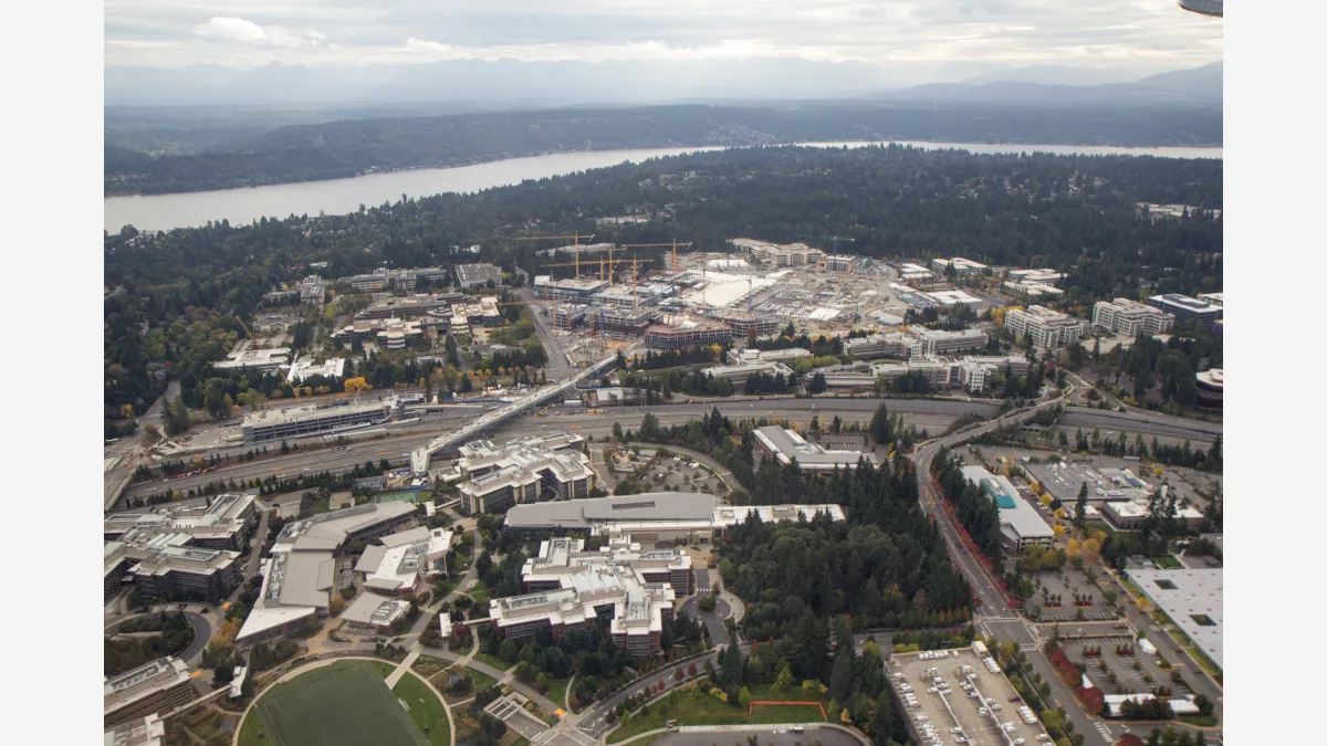Microsoft's Redmond campus, where the company rebuilt Copilot around work rather than the consumer assistant it has now retired